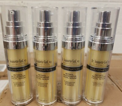 Dr. Jeannette Graf Rejuvenation Retinol Rejuvenator Facial Serum 1 oz x 4
