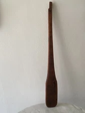 Antique Primitive Extra Long (~27") Wood Kitchen Paddle Rustic Farmhouse Decor