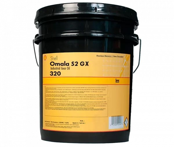 Shell Omala S2 GX 320 Industrial Gear Oil; 550041737; 5 Gallon