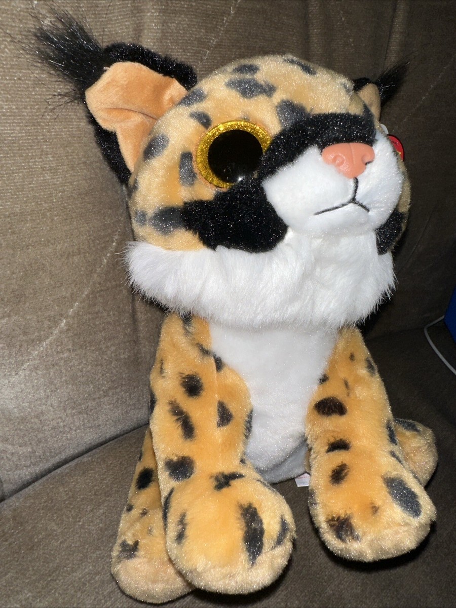 Larry Lynx Beanie Babies Inch Stuffed Animal by Ty 41205 for