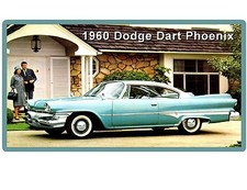 1960 Dodge Dart Phoenix Auto Refrigerator Tool Box Magnet Man Cave Item