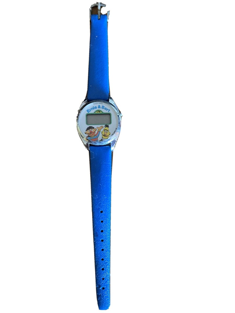 Vintage Sesame Street Digital Bradley Watch - Bert And Ernie  display picture 3