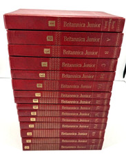 Complete Set Of 15 Britannica Junior Encyclopedia Books 1961