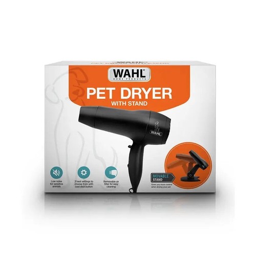 Wahl Pet Dryer With Stand Combo with Oatmeal Shampoo and Larger Slicker Brush - Picture 2 of 7