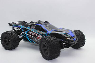 Traxxas TRX 67164-4 BLUE blau 1:10  Rustler 4x4 BL-2S Brushless Stadium Truck