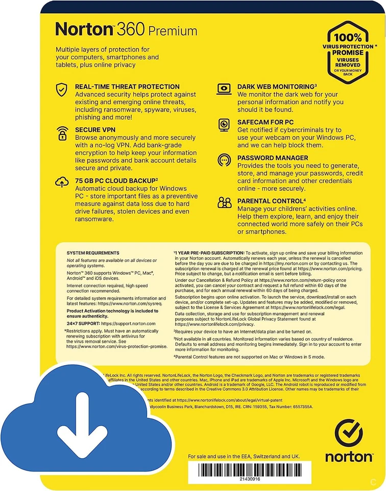 Norton 360 Deluxe + Utilities Ultimate 2025 10 Geräte 1 Jahr - 5 Minuten per EMAIL - Bild 4 von 4