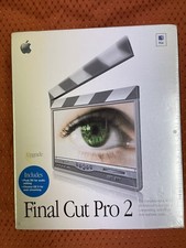 Apple Final Cut Pro 2 Upgrade Software for Mac M8276Z/A Brand New Sealed 2001
