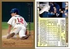 1999 Topps Rediscover Topps Buybacks Silver Todd Walker #30 Minnesota Twins