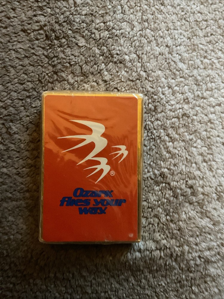Ozark Airlines "Ozark flies your way" Playing Cards - Unopened deck