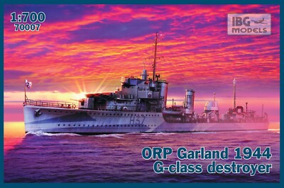 1/700 IBG 70007 ORP Garland 1944 G-class destroyer