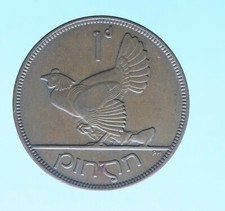 IRLANDA PENNY 1937 RARE BRONZE COIN MONETA RARA BRONZO COLLEZIONE NUMISMATIC