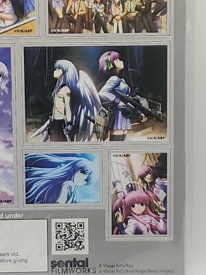 Angel Beats Scenes Magnet Collection Anime 6 Piece Set Yui Yuri