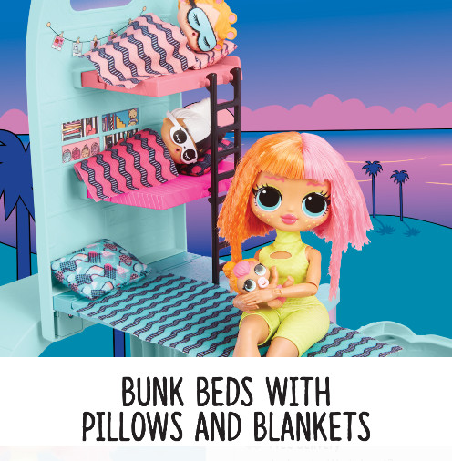 lol surprise bunk beds