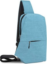 Sling Bag Shoulder Backpack Chest Bag Crossbody Daypack in Blue NEW