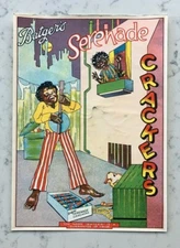 ANTIQUE FIRECRACKER LABEL BATGER'S SERENADE CRACKERS FIREWORKS JULY 4TH