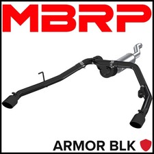 MBRP S5538BLK Armor BLK 2.5" Cat-Back Exhaust for 2020-2025 Jeep Gladiator 3.6L