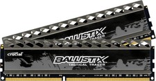 Crucial Ballistix 8G 2X4G DDR3 1600mhz PC3-12800 UDIMM Memory BLT4G3D1608DT2TXRG