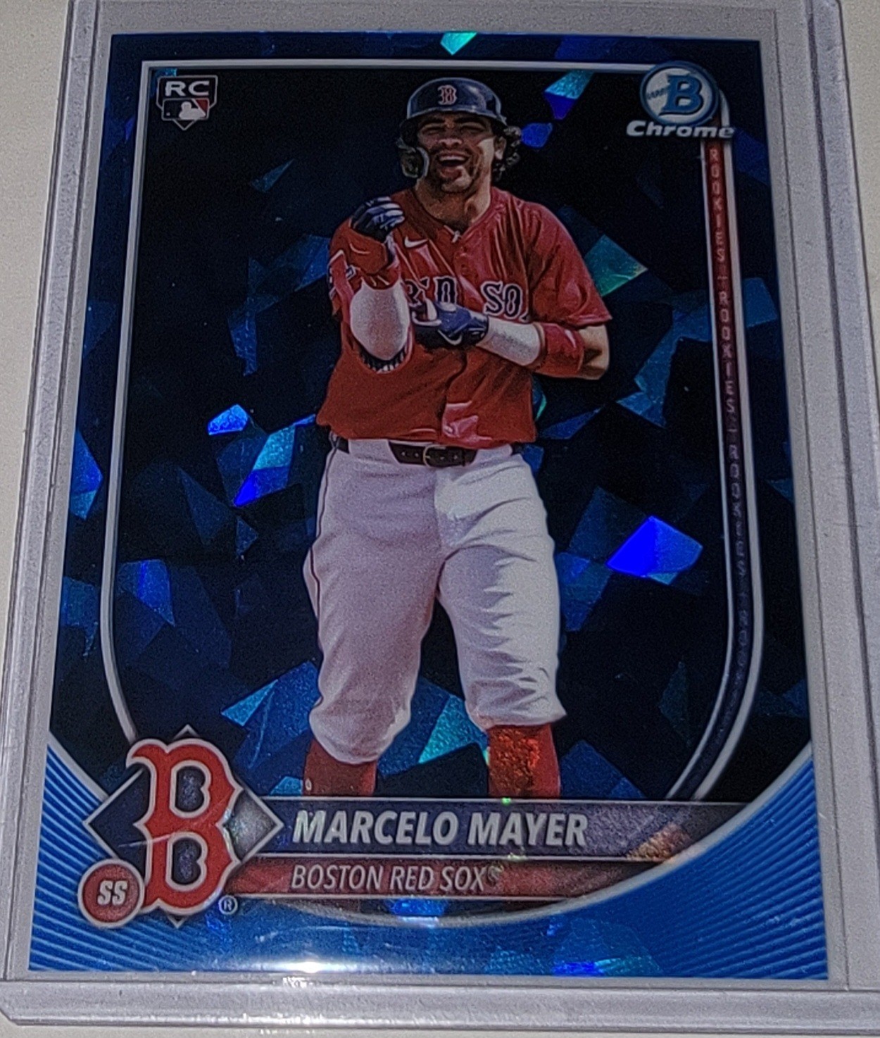 2025 Bowman Chrome Sapphire Edition Image Variation Marcelo Mayer #39 (RC)
