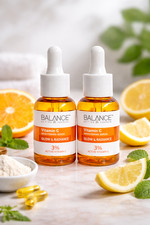 2* Balance Vitamin C Brightening Serum 3% Active Vitamin C Glow Radiance 30ml