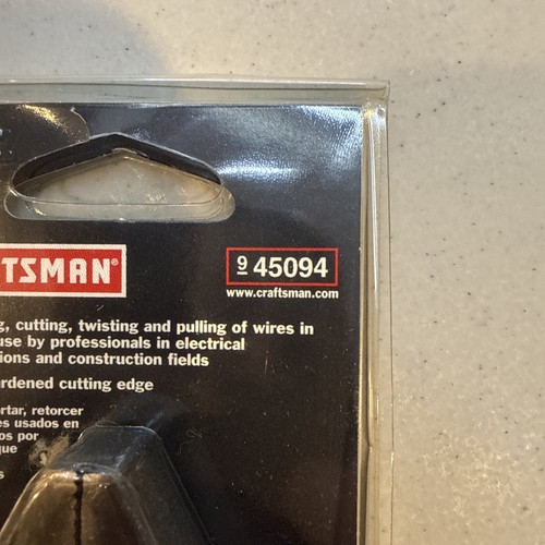 NOS Vintage SEARS Craftsman 8 in. Linesman Lineman Pliers Made in USA WF 45094 - Bild 2 von 4