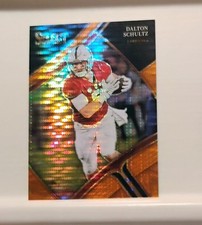 Dalton Schultz Neon Orange Pulsar Prizm #/26 SSP - 2023 Panini Select DP #175