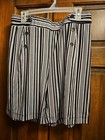 Robert Louis Damenshorts Größe Large schwarz & weiß