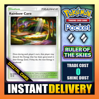 Pokemon TCG Pocket - Rainbow Cave - Diamond   Ruler of the Skies - Englisch  