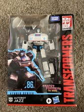 Hasbro Transformers Studio Series 86 Deluxe Autobot Jazz Action Figure See Photo