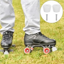 2pcs Roller Skate Toe Guards: Brake Stoppers Toe Stops Plugs For Quad Skates -