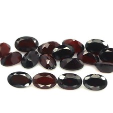 12.10 CT. Gemstone Unheated 19Pcs Red Garnet Africa Oval