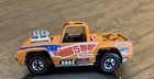 Hot Wheels Flying Colors Redline Baja Bruiser Plastic Base Hong Kong 1973