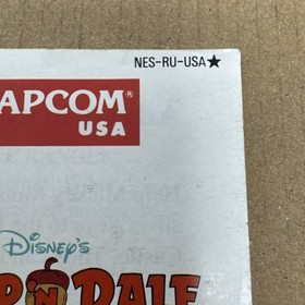 Chip N Dale Rescue Rangers Nintendo NES Manual de instrucciones Folleto solamente