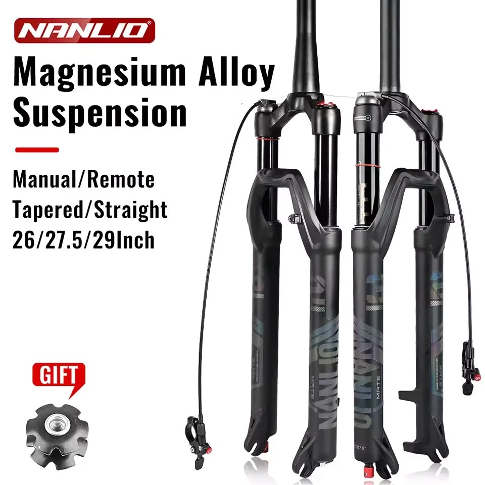 Bicycle Suspension Air Fork 26/27.5/29In Straight/Tapered RL/LO MTB Bike Forks - Image 2 of 4