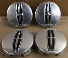 Oem Used Set Polished Lincoln Center Caps Dp5c1a096aa Dp5c1a096ba Oem Used Set Polished Lincoln Center Caps Dp5c1a096aa Dp5c1a096ba