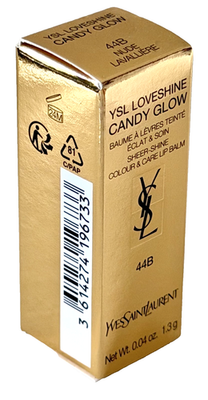 Yves Saint Laurent YSL Loveshine Candy Glow Lip Balm 44B Nude 0.04