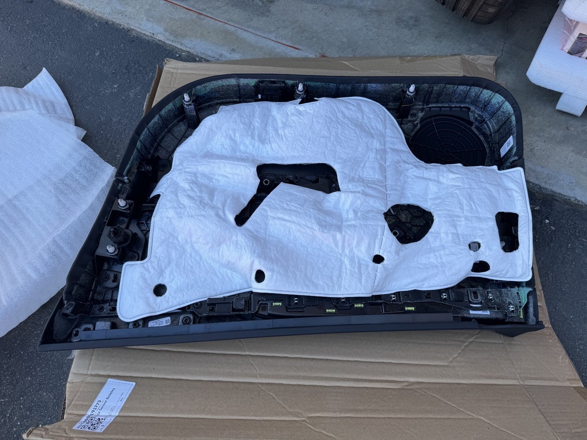 NEW OEM 2021-2024 Tesla Model S front left door panel 1633447-01-G