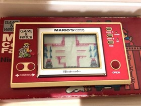 gamewatch Game Watch Mario'S Cement Factory Original Retro Nintendo Japan
