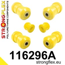 STRONGFLEX PU VORDERACHSBUCHSEN SATZ SPORT MERCEDES KLASA E W124 27MM GELB