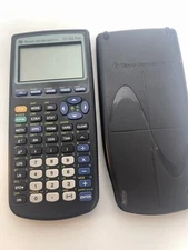 Texas Instruments TI-83 Plus Graphing Calculator Cover Tested works Great