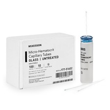 McKesson Capillary Blood Collection Tube 14500 RPM Micro-hematocrit 1000 Count