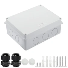 Electrical Box IP55 Water Resistant Dustproof Project Junction Case Enclosure fo