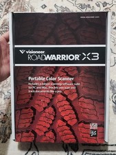 VISIONEER ROADWARRIOR X3 RW-X3 PORTABLE COLOR SCANNER NEW SEALED