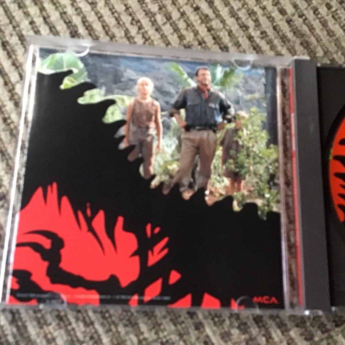 JURASSIC PARK 1993 ORIGINAL MOTION PICTURE SOUNDTRACK CD JOHN