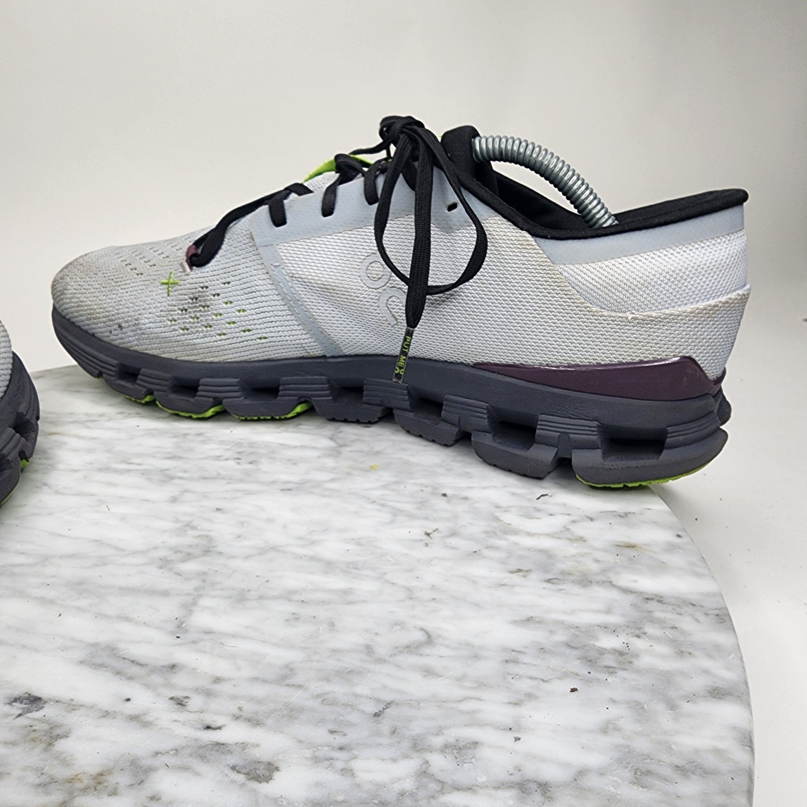 On Cloud Cloud X 4 Glacier Eclipse Running Shoes … - image 9