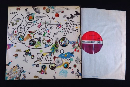 Led Zeppelin III (1st Pressing, Do What Thou Wilt, No Peter Grant, Excellent) LP