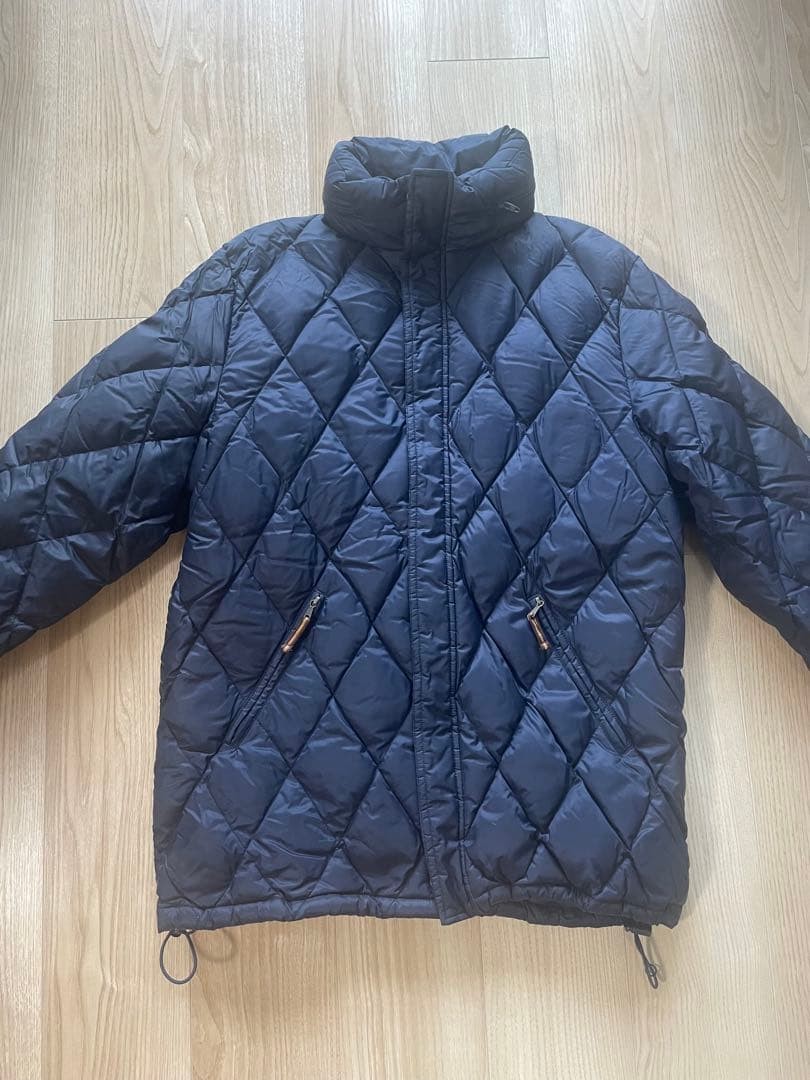 Moncler Men Vintage Navy Down Jacket Size 2 Limited Edition Alpine Luxury Icon w image 2