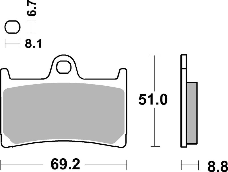 Plaquettes de frein route BREMBO métal fritté pour vos longs road-trips