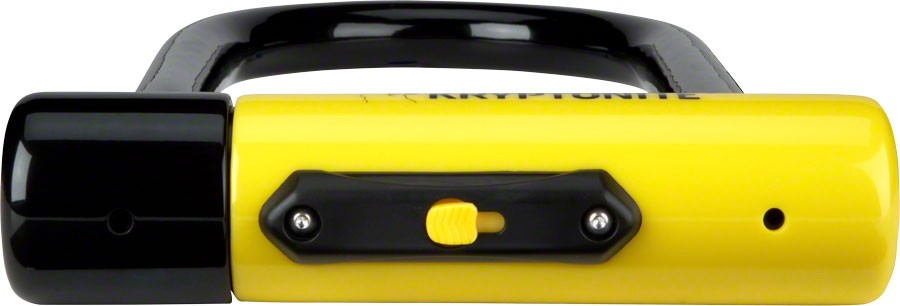 Kryptonite York U-Lock - 4 x 8 Keyed Black Includes Bracket Bicycle Lock