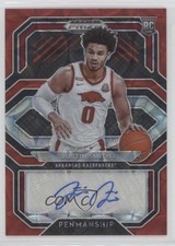 2021-22 Panini Prizm Draft Picks Choice Red 65/88 Justin Smith #CP-JSM Auto 1pe9