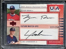 Ross, Tyson/Anderson, Lars - 2005 Upper Deck USA Baseball-Dual Autograph-127/250